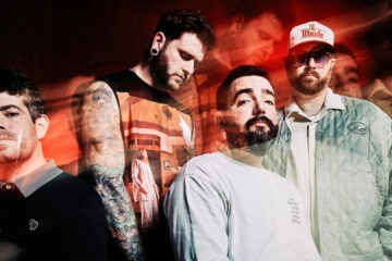 Foto promocional da banda A Day To Remember durante a era do álbum Big Ole Album Vol. 1.