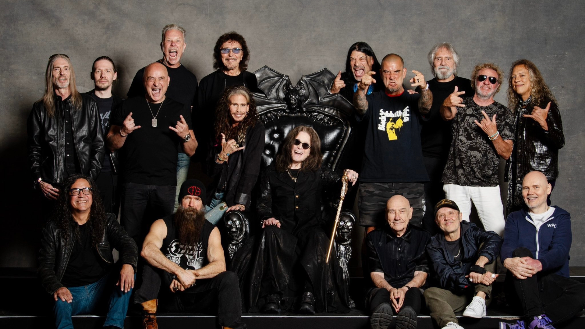 Ozzy Osbourne e lendas do metal reunidos para o show final do Black Sabbath em Birmingham
