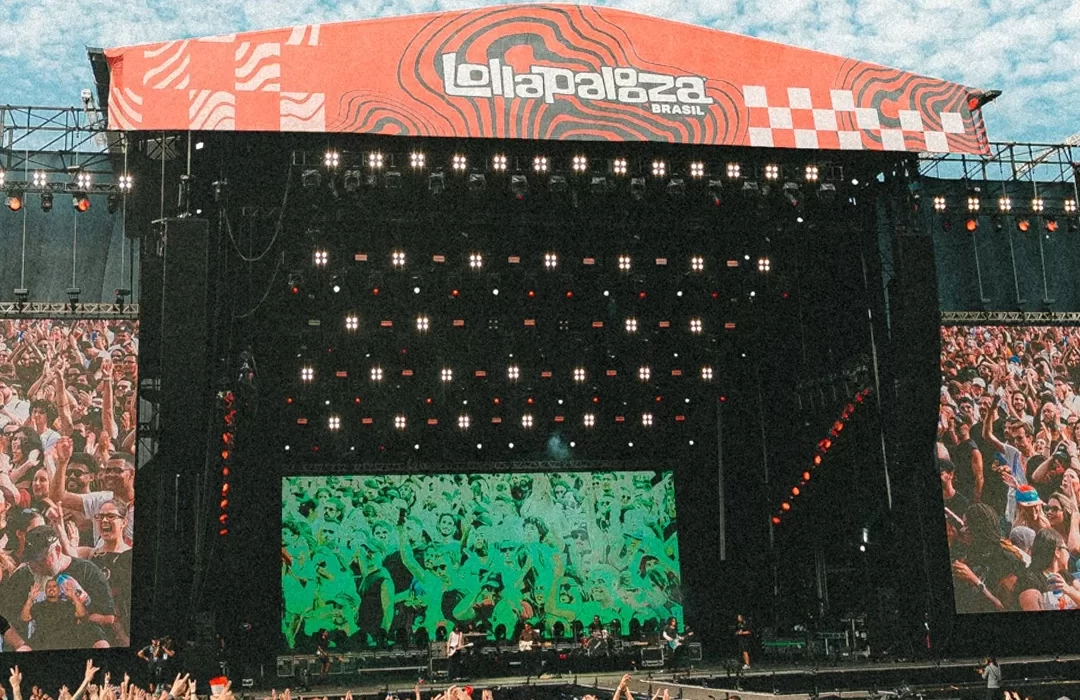 Primeira edição do Lollapalooza aconteceu em 1991, com um formato diferente do que conhecemos. (Foto: Reprodução/Instagram)