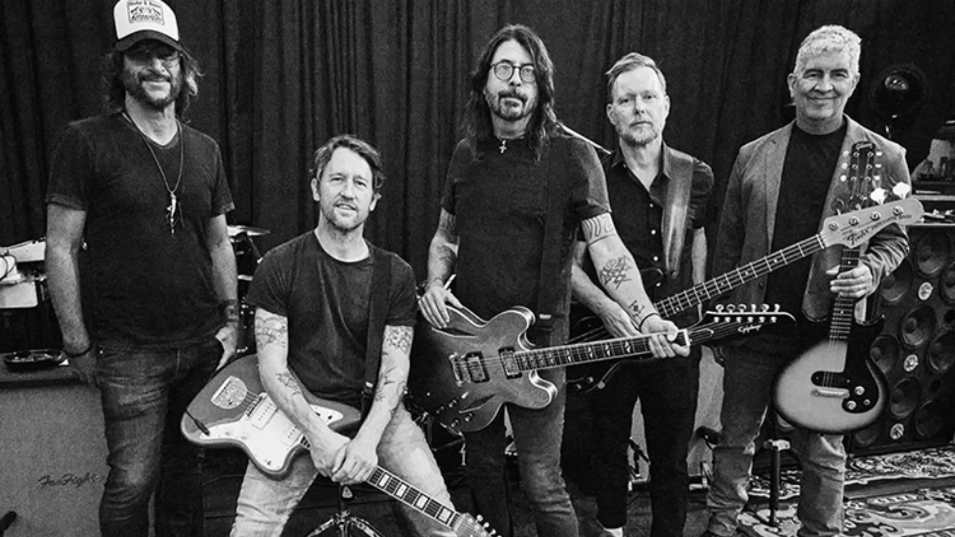 Foo Fighters com novo baterista Ilan Rubin em 2025