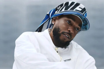 Kendrick Lamar em foto promocional da Grand National Tour 2025, que terá show no Allianz Parque, em São Paulo.