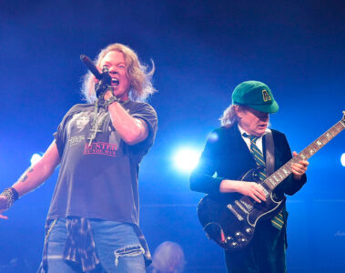Axl Rose e Angus Young