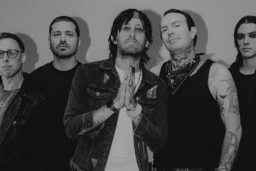 Banda Alesana em foto promocional da turnê de 15 anos do álbum The Emptiness