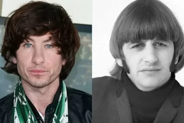 Barry Keoghan com visual inspirado em Ringo Starr para cinebiografia dos Beatles