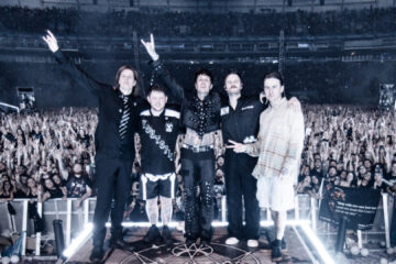 Bring Me The Horizon no palco em São Paulo durante o maior show da carreira, gravado para o filme-concerto LIVE In São Paulo