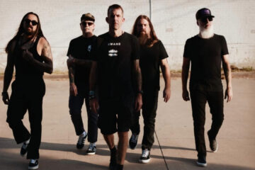 Integrantes do Lamb Of God em foto promocional para o álbum Into Oblivion
