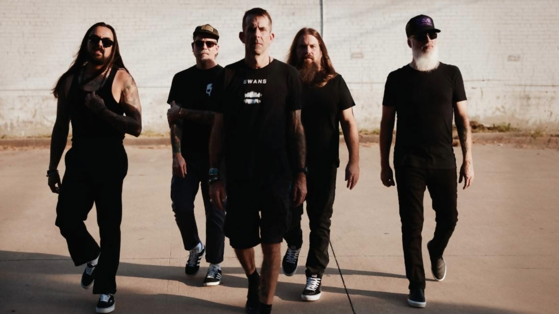 Integrantes do Lamb Of God em foto promocional para o álbum Into Oblivion