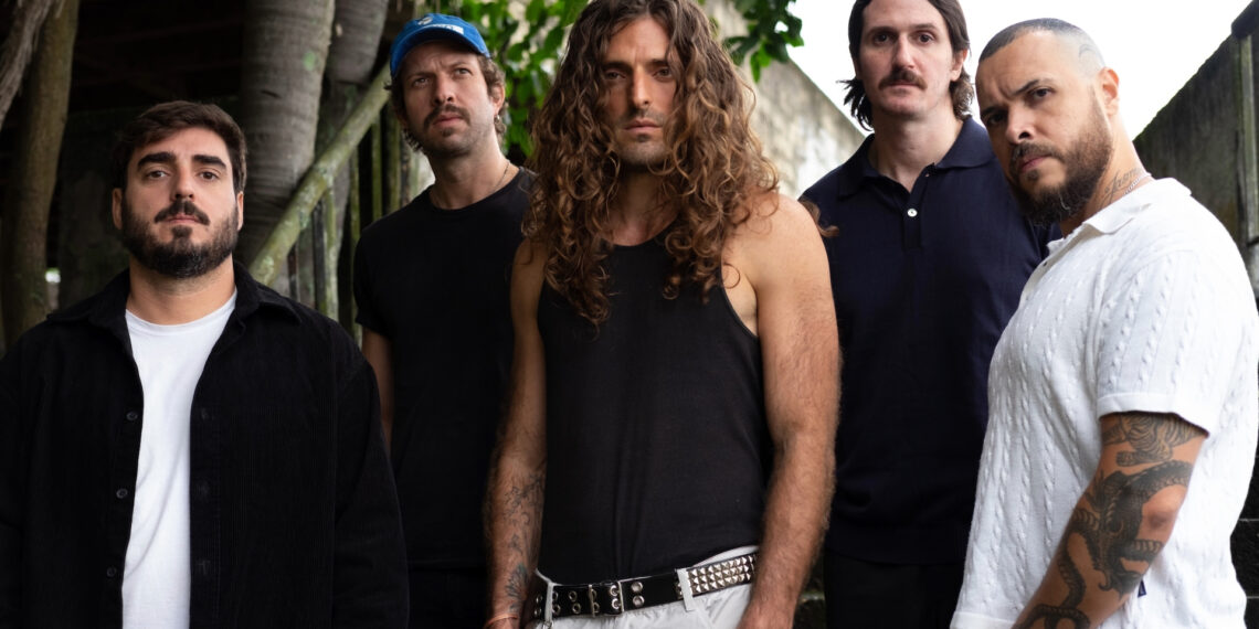 Integrantes da banda RANCORE em foto promocional do álbum BRIO