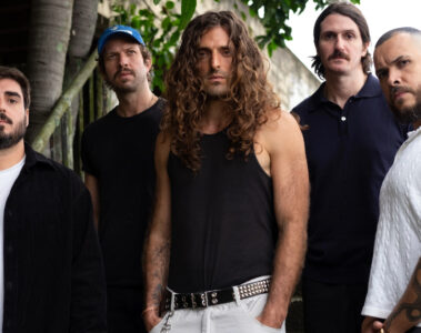 Integrantes da banda RANCORE em foto promocional do álbum BRIO