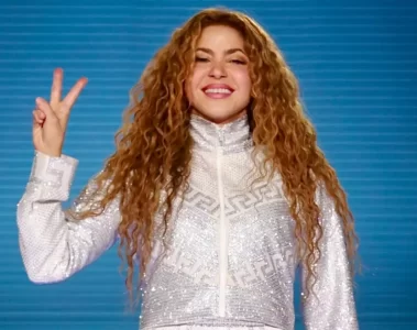 Shakira durante show no Rio de Janeiro em 2025