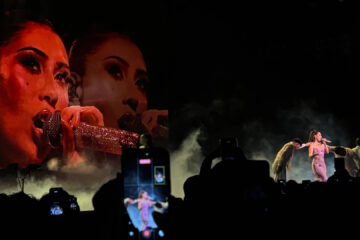 Kali Uchis se apresenta no palco da Vibra São Paulo durante a turnê The Sincerely Tour