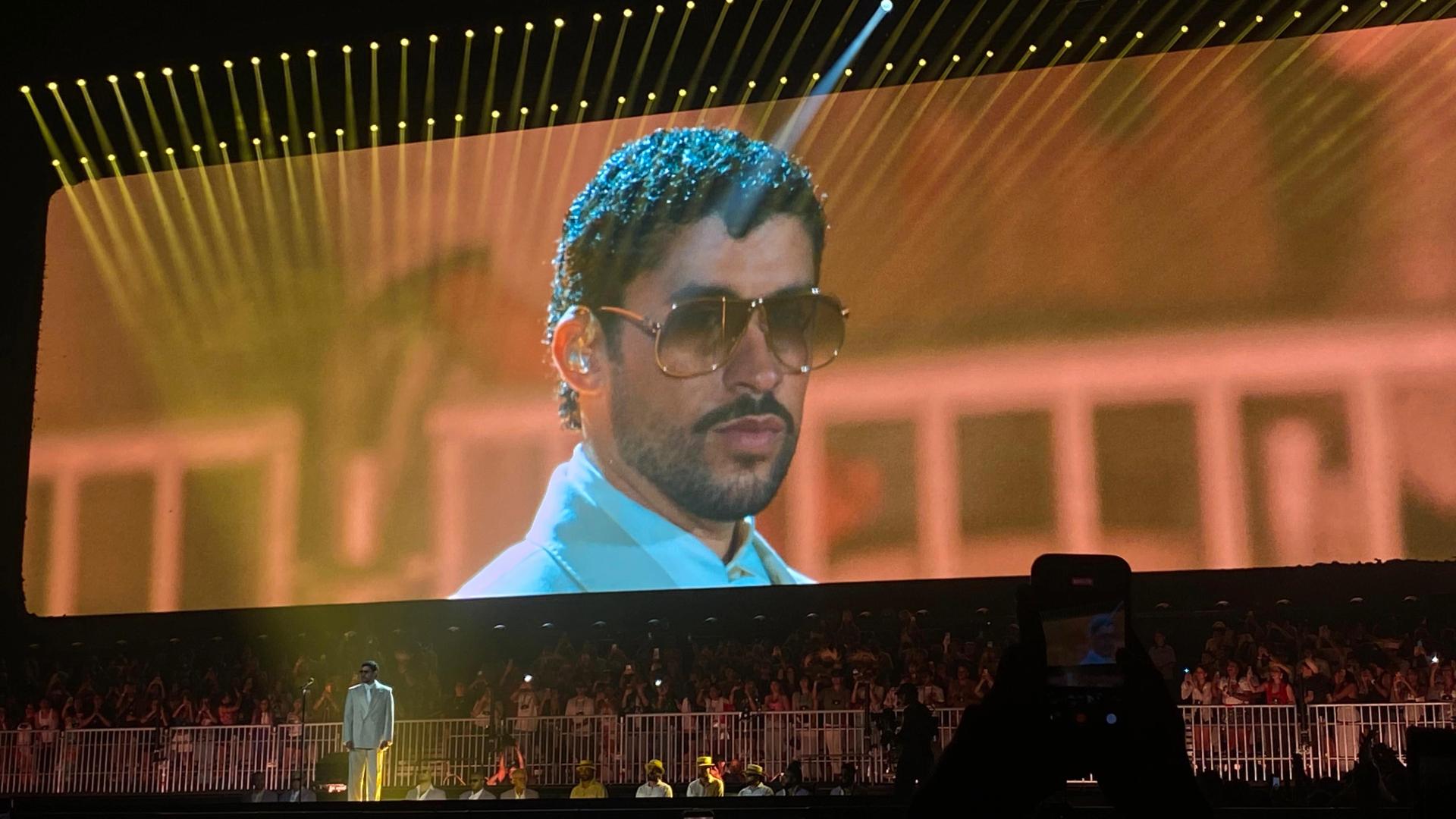 Bad Bunny se apresenta no Allianz Parque durante show histórico em São Paulo na turnê Debí Tirar Más Fotos