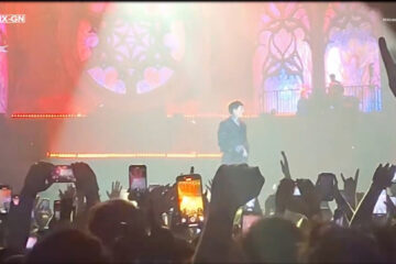 Bring Me The Horizon performando “DArkSide” ao vivo em São Paulo durante gravação do filme LIVE in São Paulo