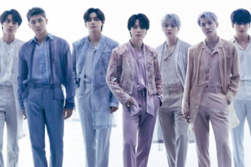 Integrantes do BTS em imagem promocional divulgada pela BIGHIT MUSIC