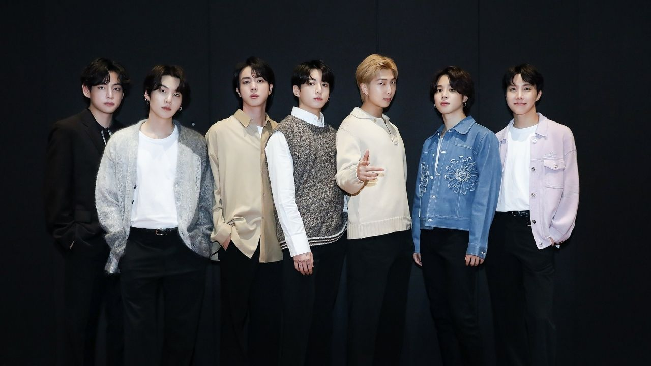 Foto promocional do grupo BTS