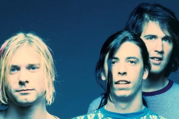 Integrantes do Nirvana em foto promocional de 1991, durante a era do álbum Nevermind.