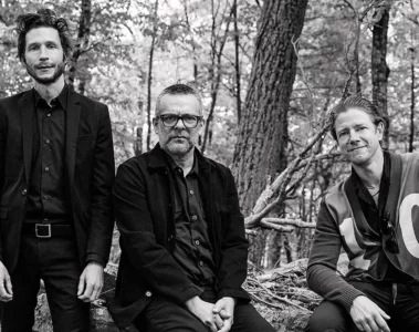 Banda Interpol em foto promocional para turnê