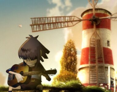 Cena do clipe de Feel Good Inc.