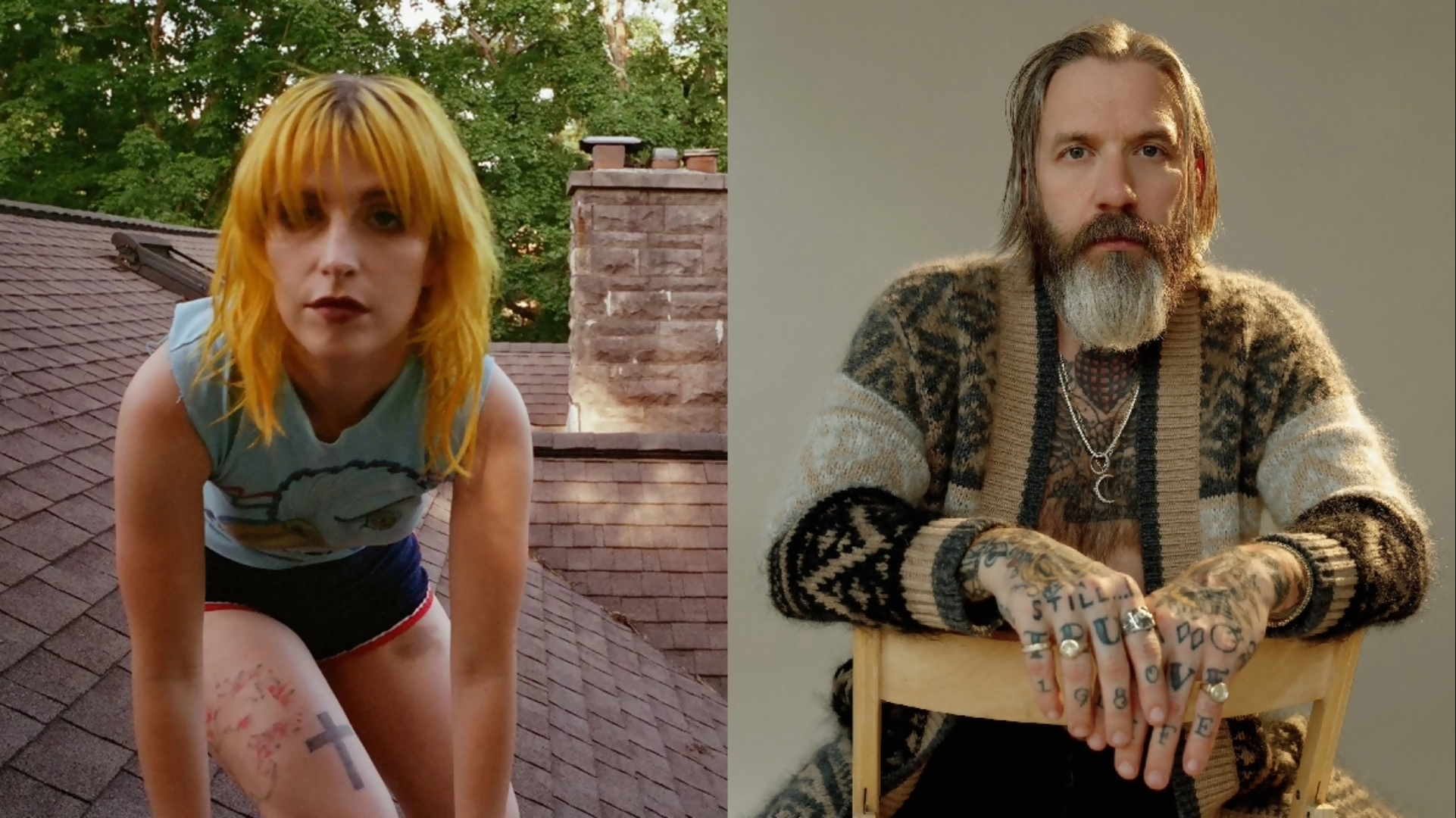 Hayley Williams e Dallas Green em destaque durante colaboração musical em show com performance de Parachute