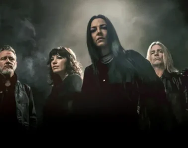 Evanescence em imagem promocional da nova era do álbum Sanctuary