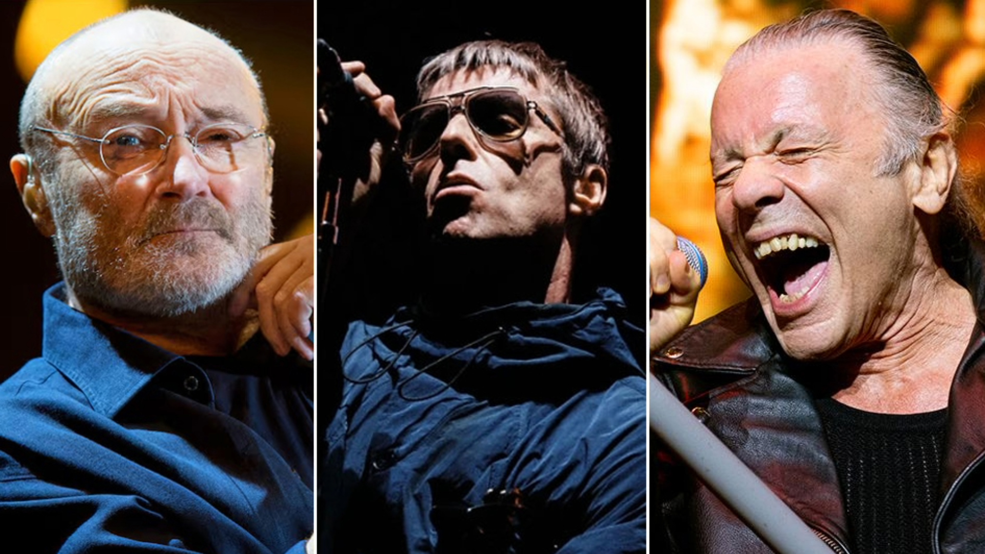 Phil Collins, Liam Gallagher e Bruce Dickinson entre os artistas homenageados no Rock and Roll Hall of Fame 2026
