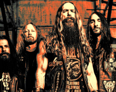 Integrantes do Black Label Society, banda liderada por Zakk Wylde, em foto promocional da turnê brasileira