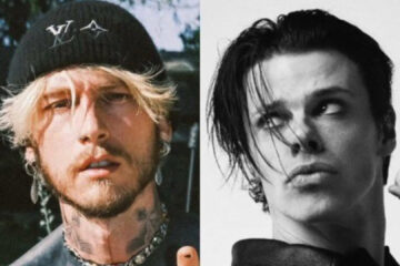 Machine Gun Kelly e Yungblud em montagem após troca de críticas públicas sobre turnês e preço dos ingressos