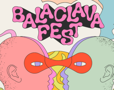 Arte oficial do Balaclava Fest 2026, festival de música alternativa que acontece em São Paulo com line-up internacional