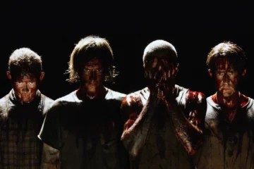 Integrantes do Bring Me the Horizon em imagem promocional da fase de Dehumanized e Count Your Blessings | Repented
