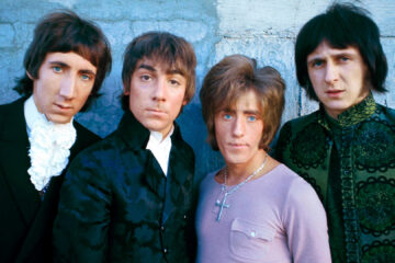 Integrantes do The Who em foto promocional da década de 1960, período de lançamento de My Generation.
