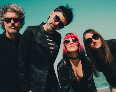 Integrantes do Supercombo antes da apresentação no Rock in Rio 2026