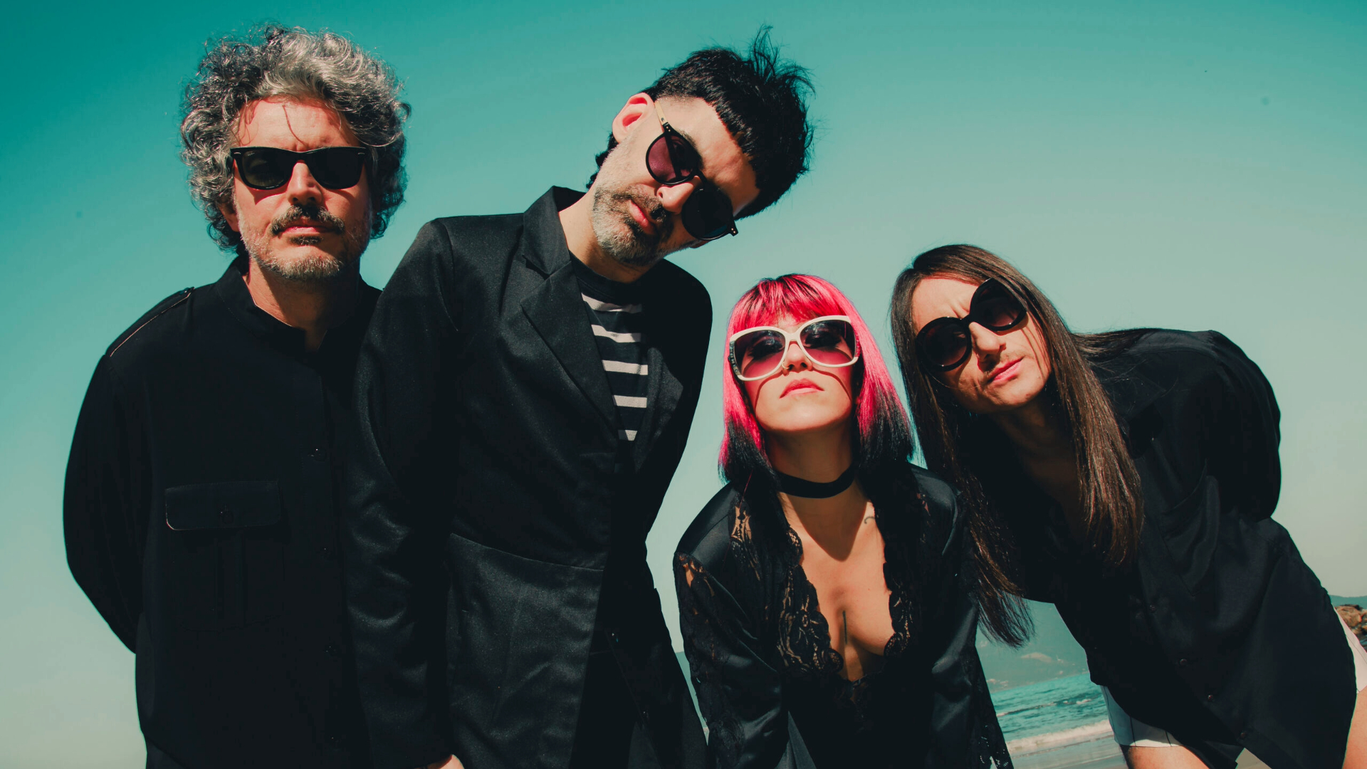 Integrantes do Supercombo antes da apresentação no Rock in Rio 2026