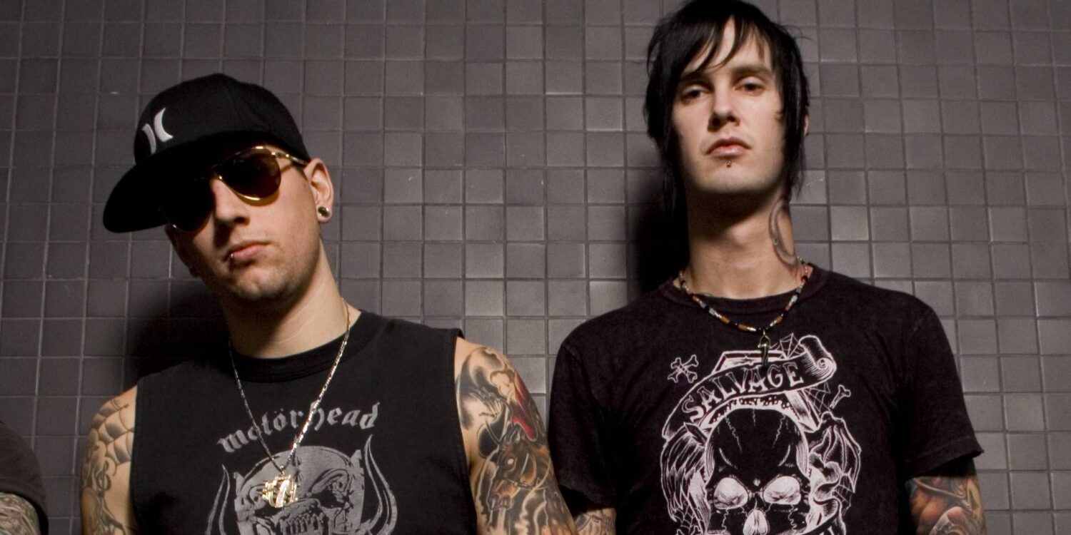 M. Shadows e The Rev, integrantes do Avenged Sevenfold