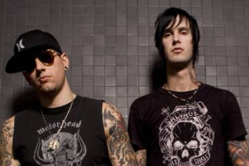 M. Shadows e The Rev, integrantes do Avenged Sevenfold