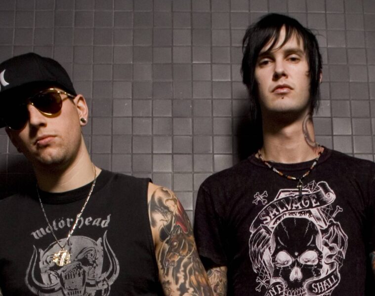 M. Shadows e The Rev, integrantes do Avenged Sevenfold