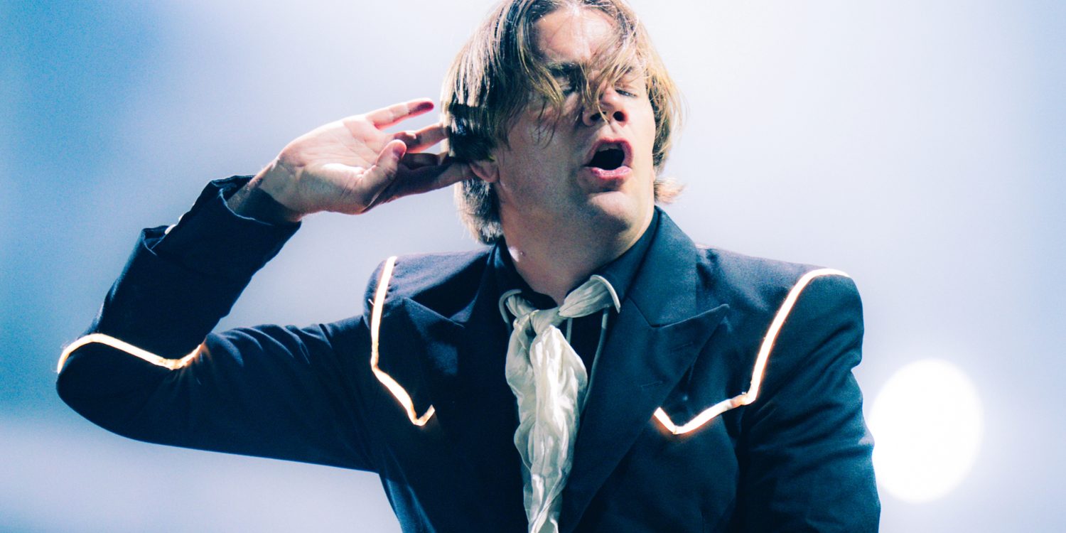 The Hives durante apresentação no Palco Mundo do Rock in Rio 2026