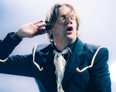 The Hives durante apresentação no Palco Mundo do Rock in Rio 2026