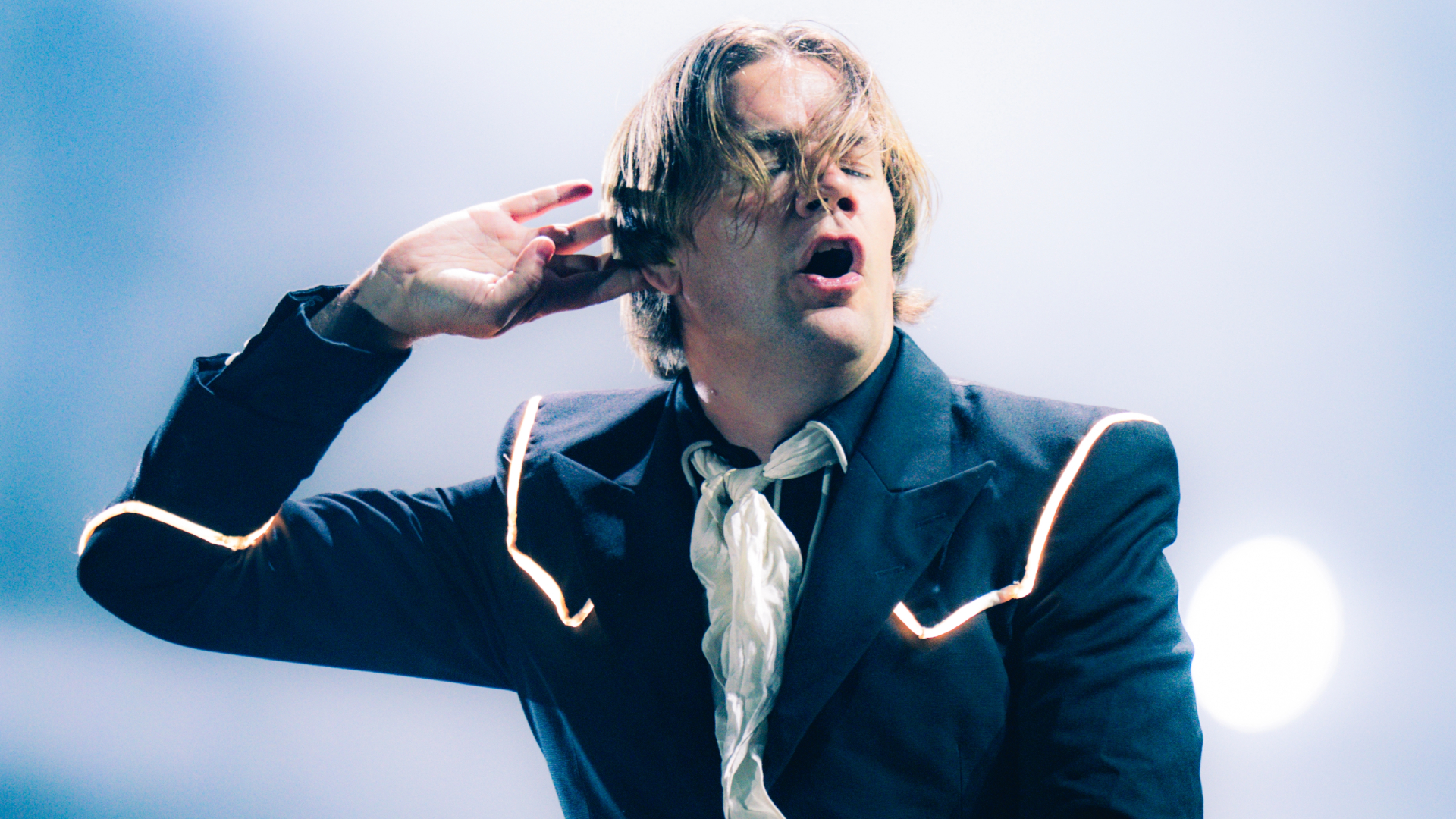 The Hives durante apresentação no Palco Mundo do Rock in Rio 2026