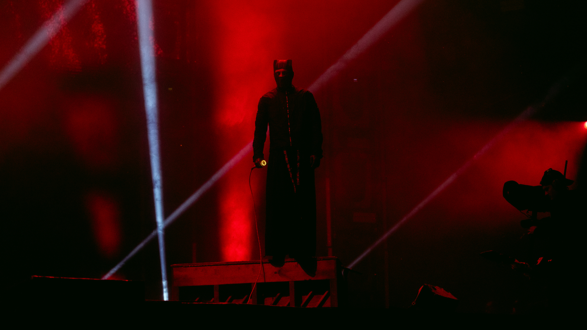 Tyler Joseph, do Twenty One Pilots, durante show no Palco Mundo do Rock in Rio 2026