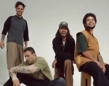 Integrantes da Lagum em foto promocional da nova fase da banda